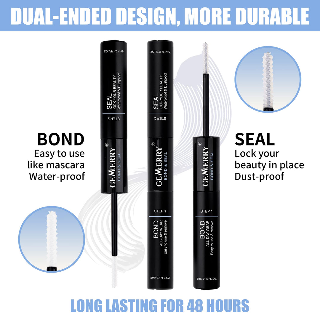 GEMERRY Lash Bond and Seal, Clear, 10 ml