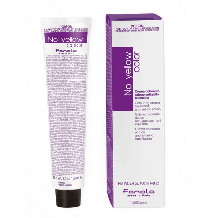 Fanola No Yellow Colour 9 Ice, Very Light Blonde Ice, 100 ml