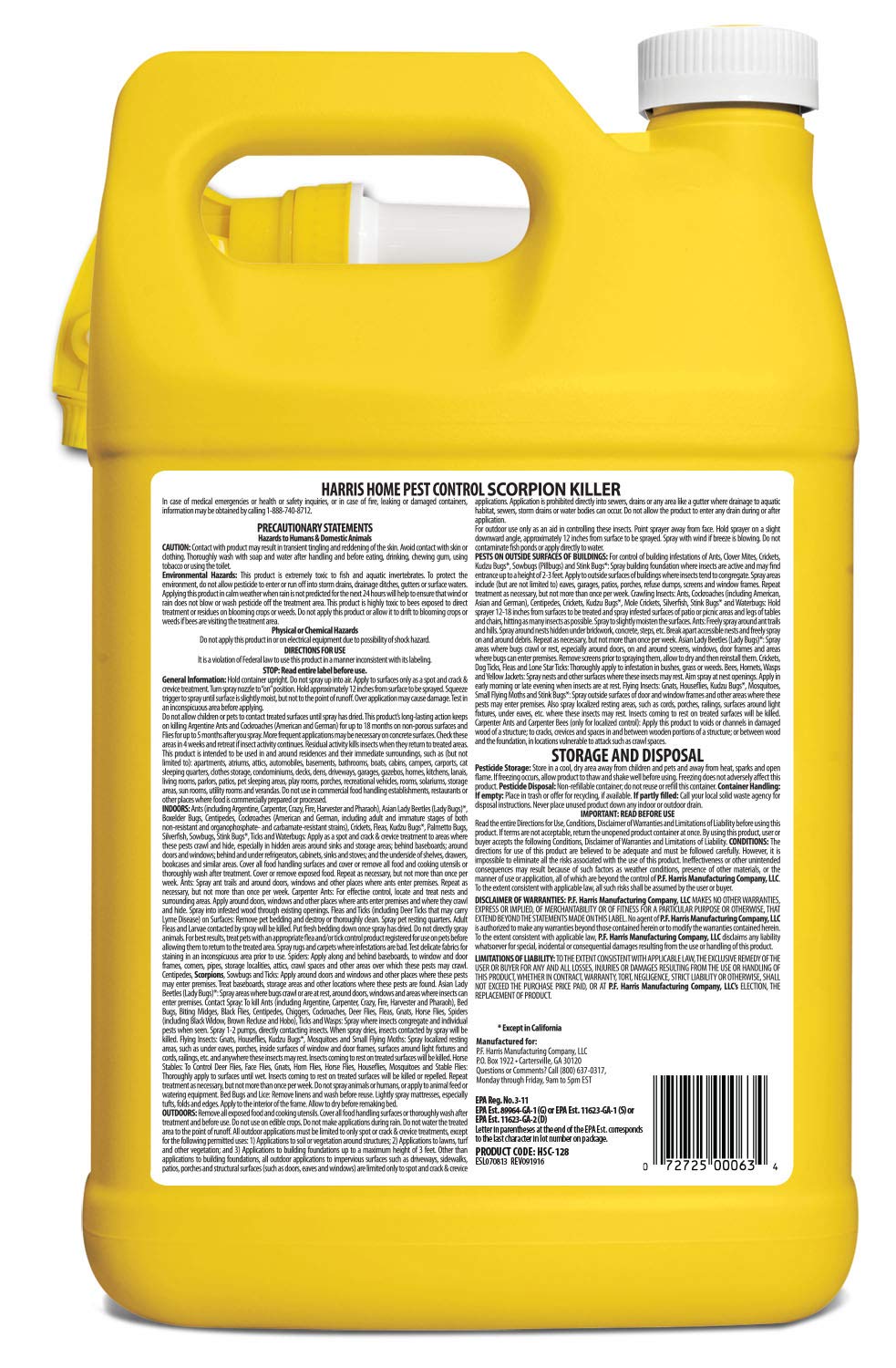 HARRIS Scorpion Killer, 128 fl oz