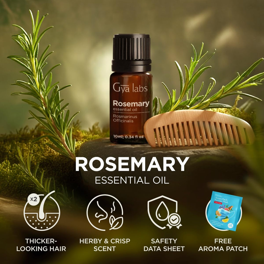 Gya Labs Rosemary Oil, 10 ml
