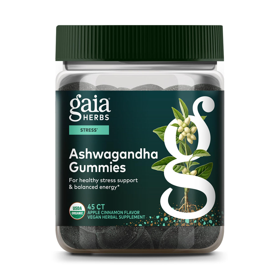 Gaia Herbs Ashwagandha Gummies, Organic, 45 Count