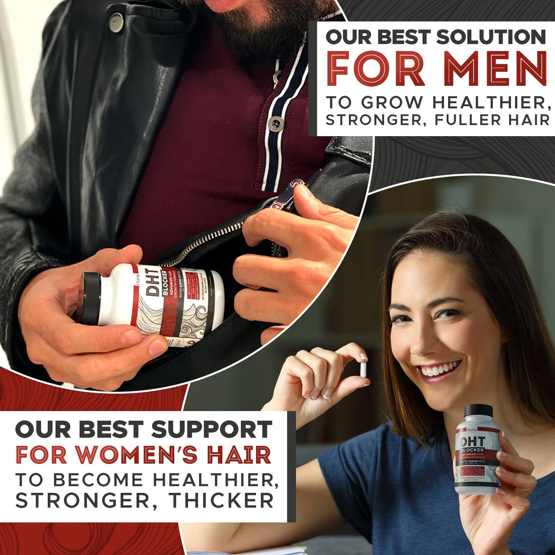 Hairo Nutrition DHT Blocker Hair Growth Supplement