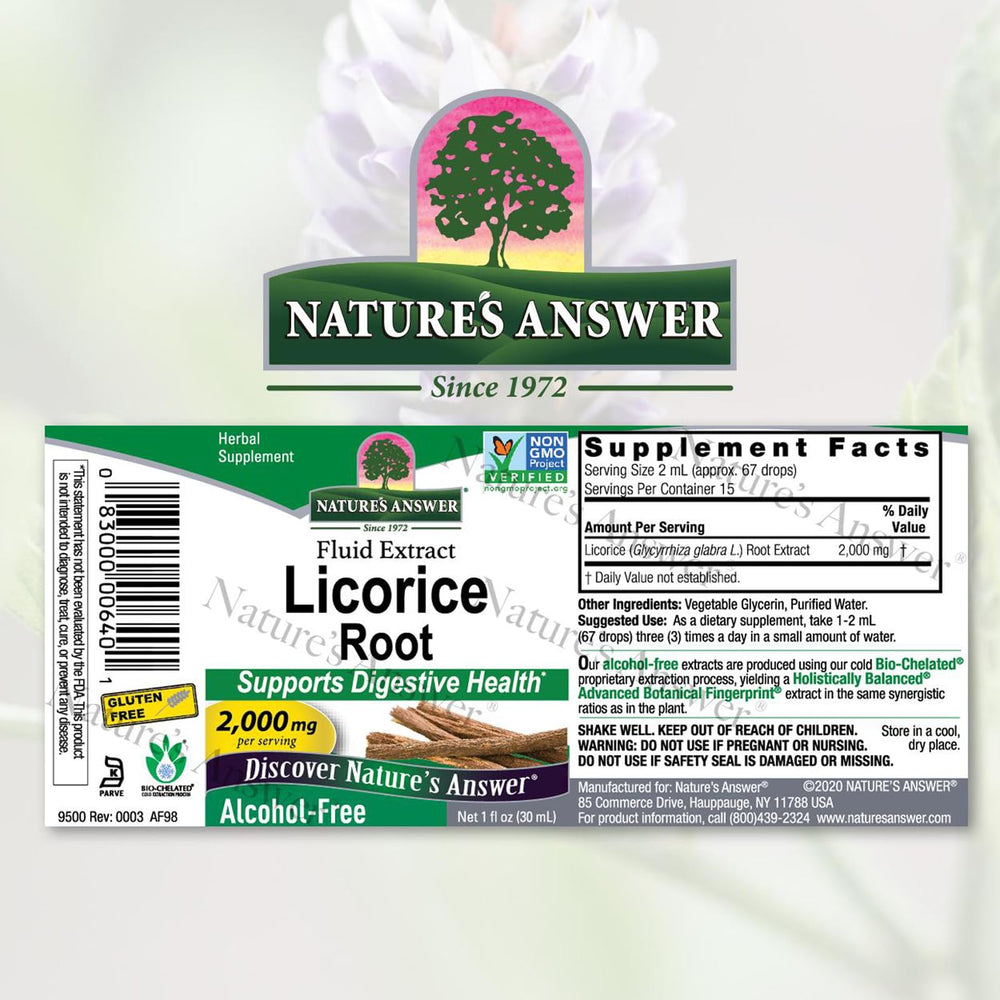 Natures Answer Licorice Root, 1 oz