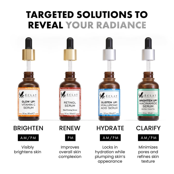 Eclat Skincare Renewing Retinol Face Serum, 1 fl oz