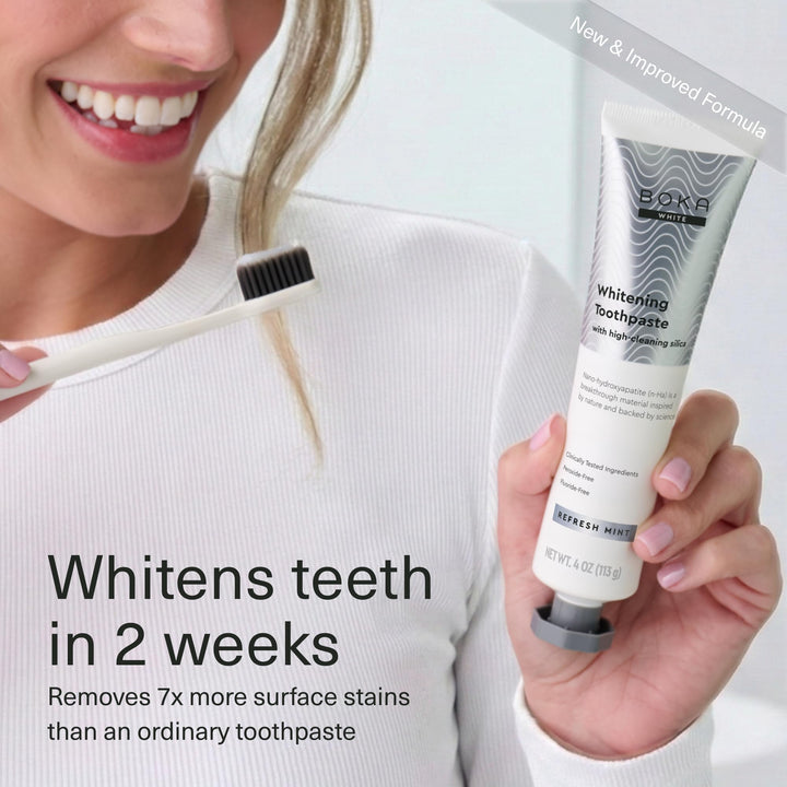 Boka Toothpaste, Fluoride Free, Nano Hydroxyapatite