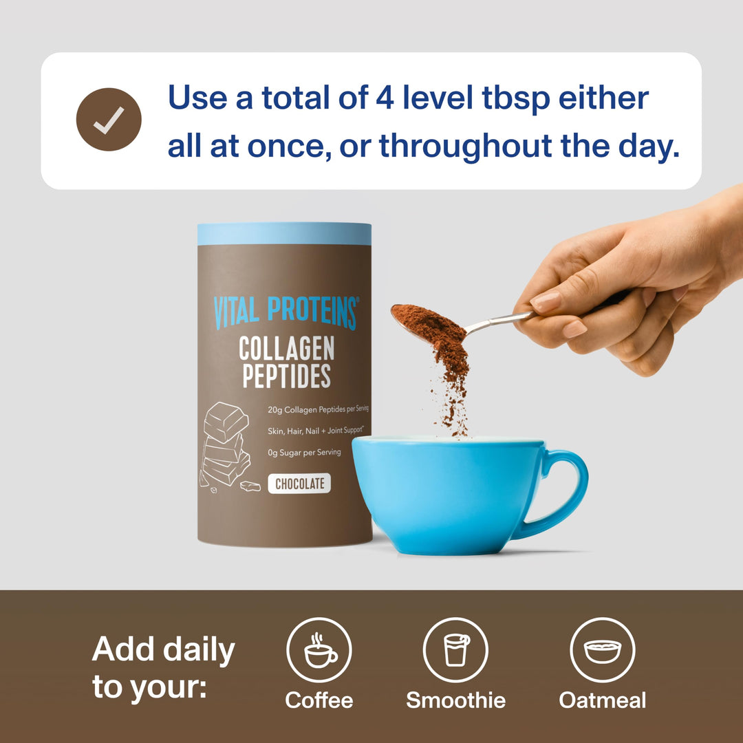 Vital Proteins Collagen Peptides Powder, Chocolate, 13.5 oz