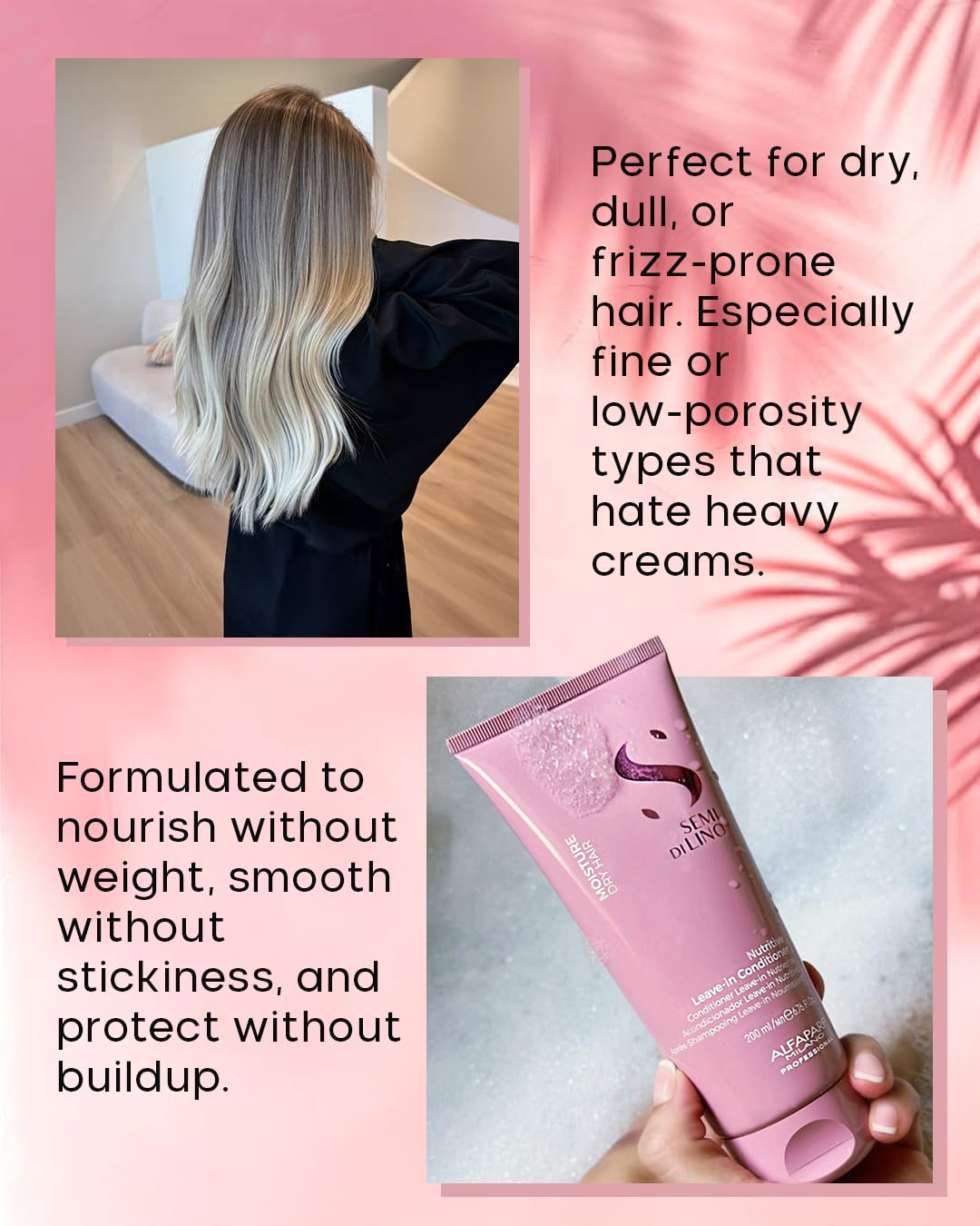 ALFAPARF MILANO Semi Di Lino Moisture Nutritive Leave-In Conditioner