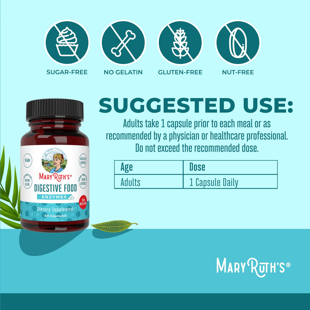 MaryRuth Organics Digestive Food Enzymes