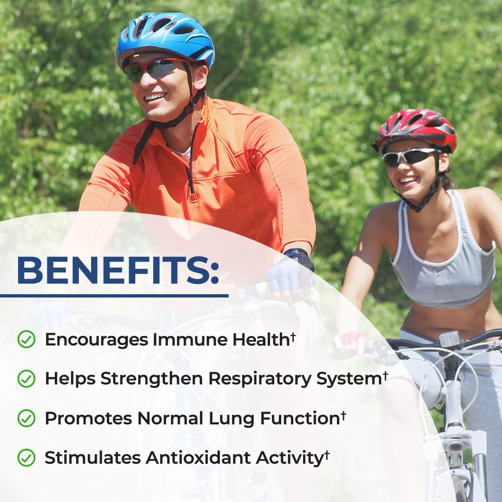 BioSchwartz Respiratory & Immune Lung Support Supplement, 60 Count