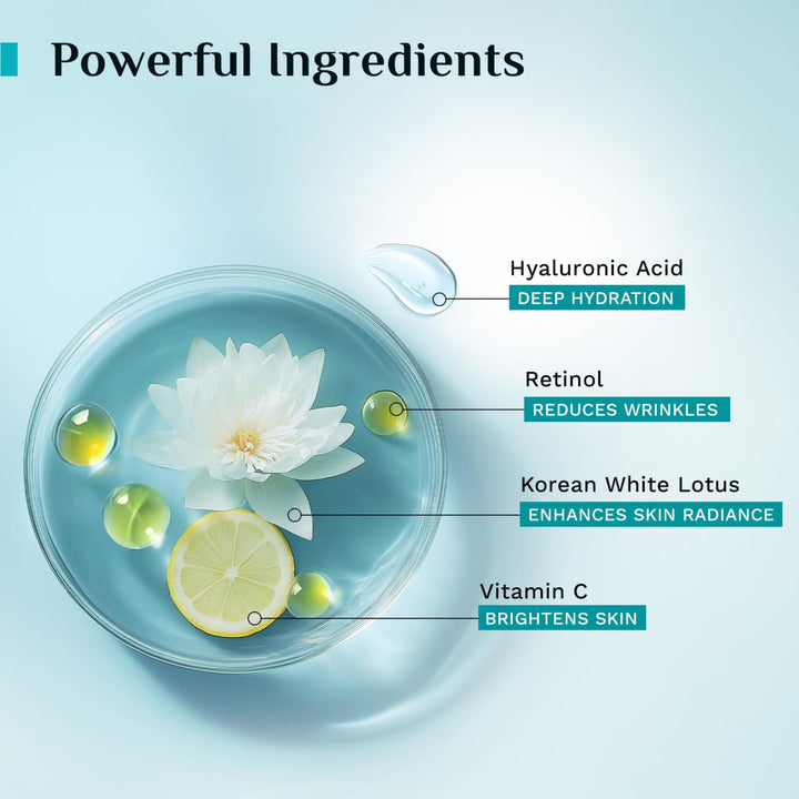 Pilgrim Korean Retinol Anti Aging Night Cream, 50 g