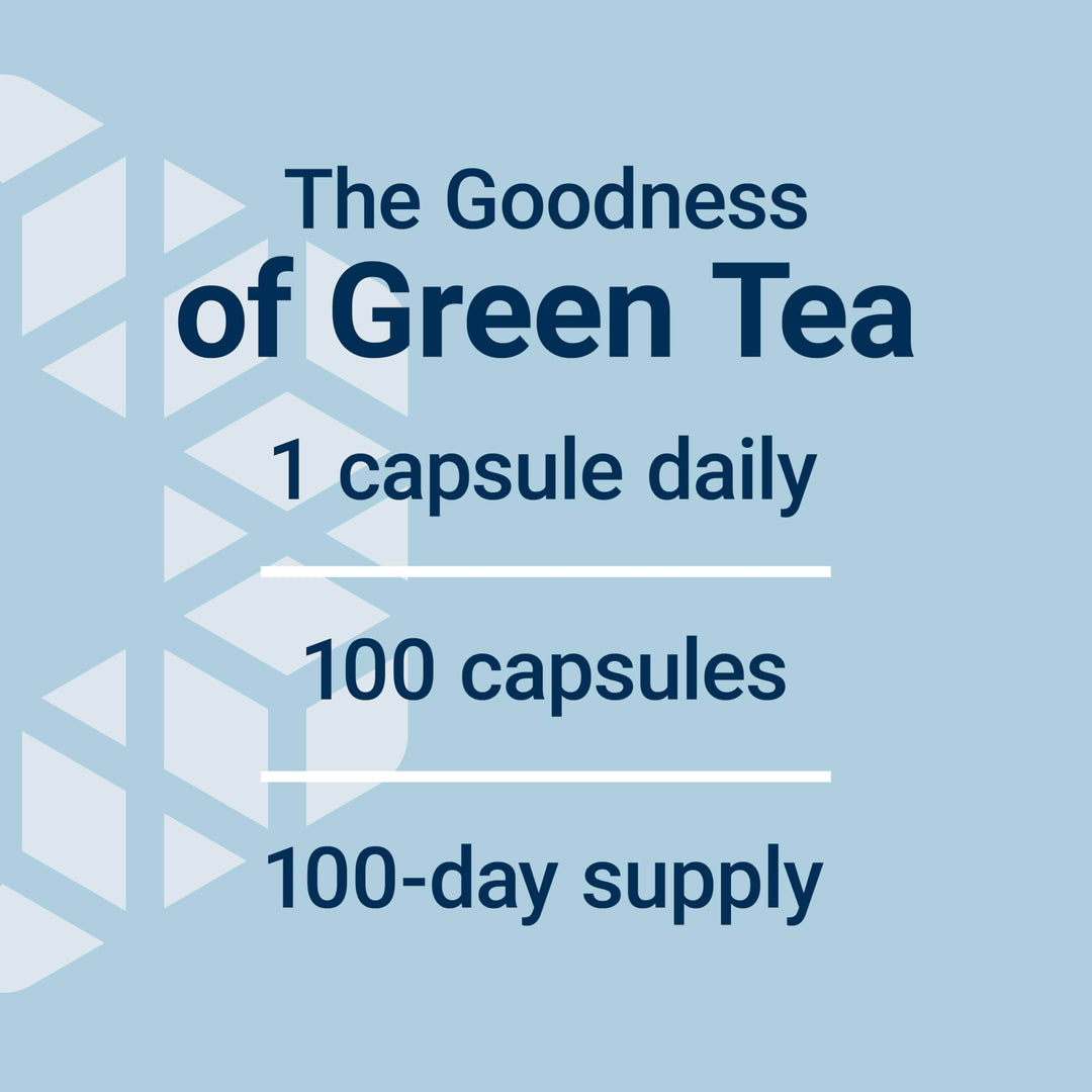Life Extension Mega Green Tea Extract, Lightly Caffeinated, 100 Count