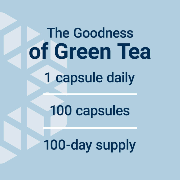 Life Extension Mega Green Tea Extract, Lightly Caffeinated, 100 Count