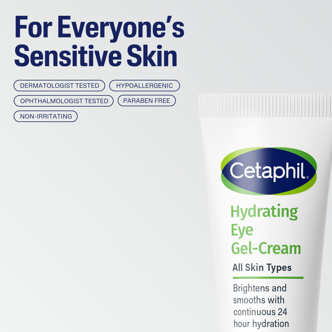 Cetaphil Hydrating Eye Gel Cream, 0.5 oz
