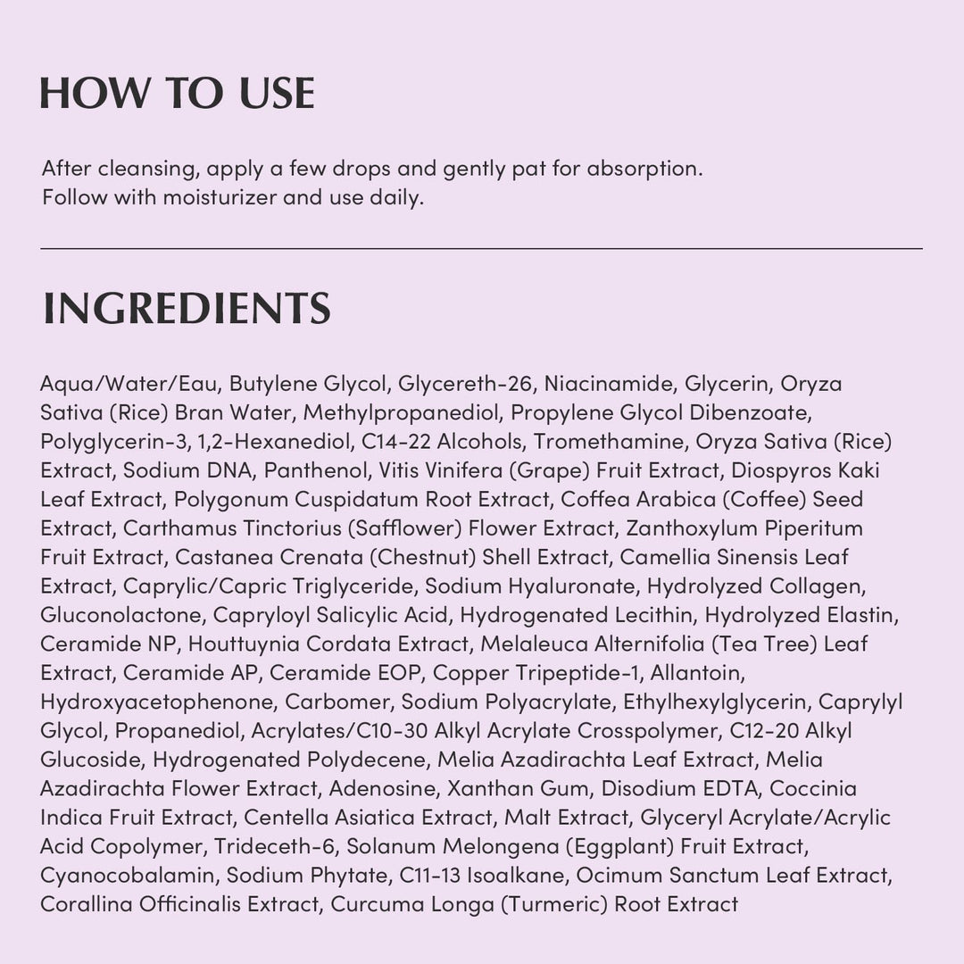 EQQUALBERRY Purple PDRN Pore Minimizing Serum, 1.01 fl oz