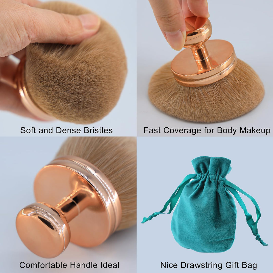 DRIPOO Self Tanner Body Makeup Brush, 74mm