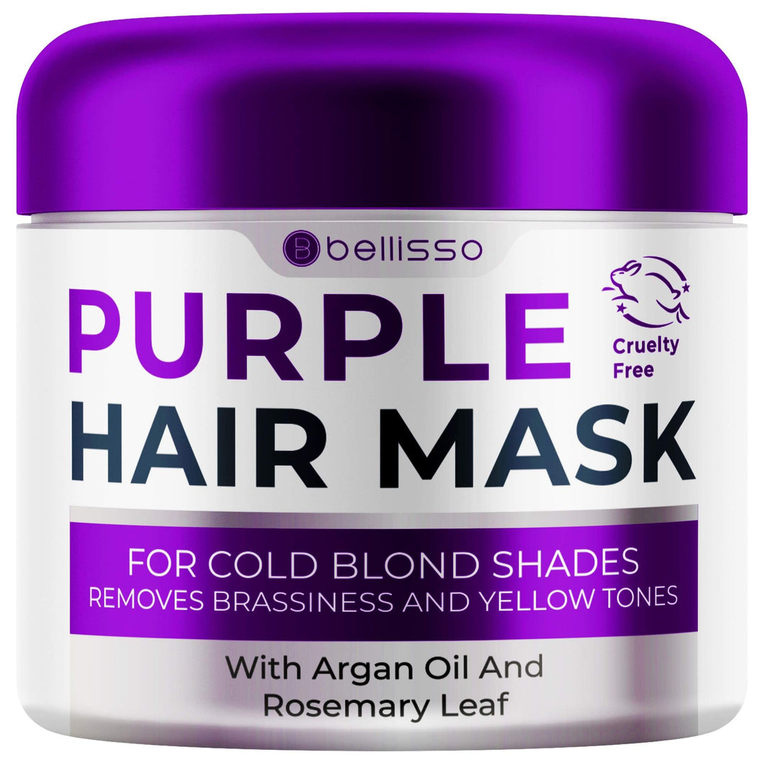 BELLISSO Purple Mask For Blonde Hair, Conditioner