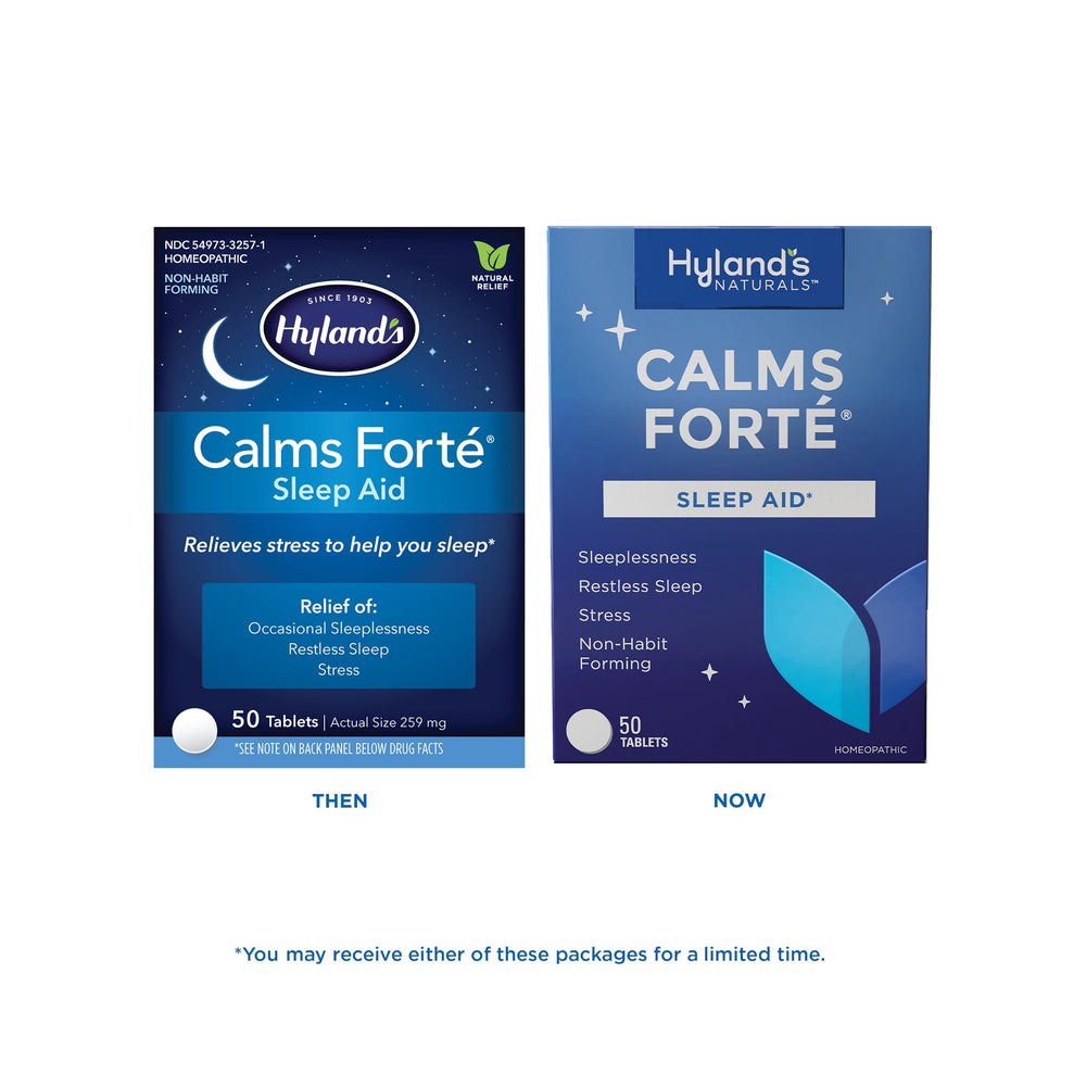 Hyland's Calms Forte Sleep Aid Tablet, 50 Count