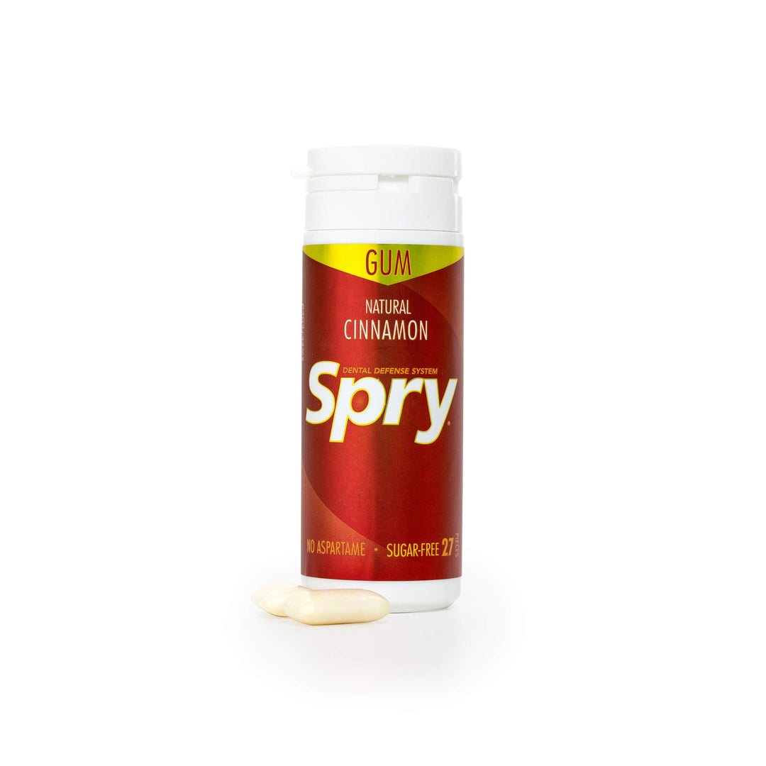 Xlear Spry Chewing Gum, Cinnamon, 30 Count