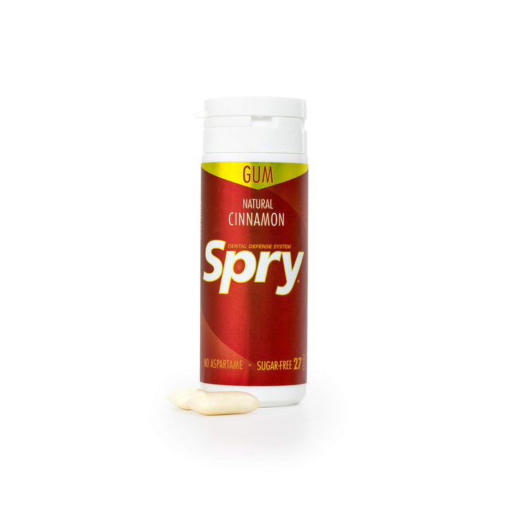 Xlear Spry Chewing Gum, Cinnamon, 30 Count