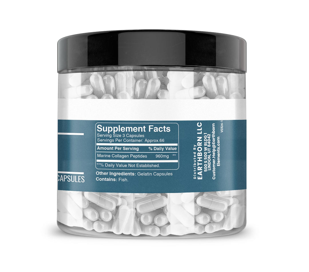 Earthborn Elements Collagen Peptides, 200 Count