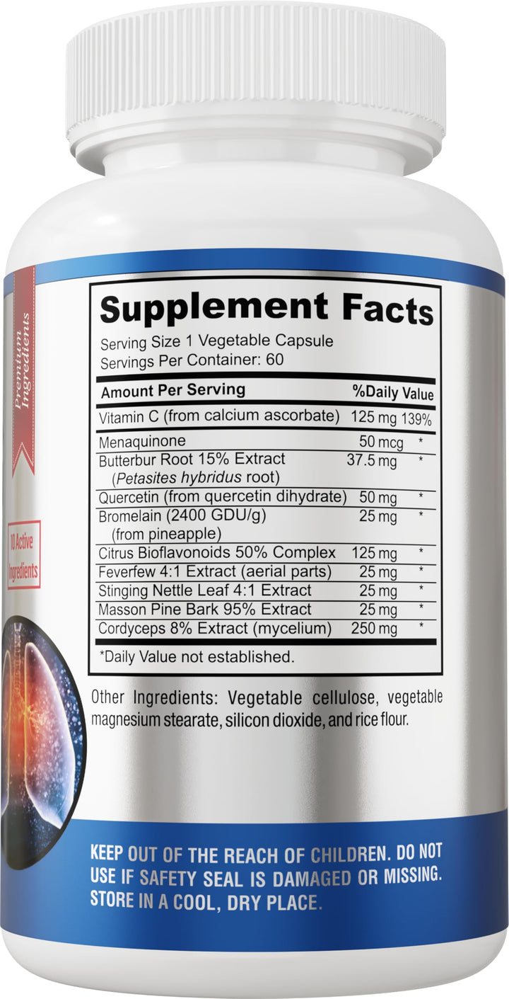 Yummyvite Lung Support Supplement, 60 Count