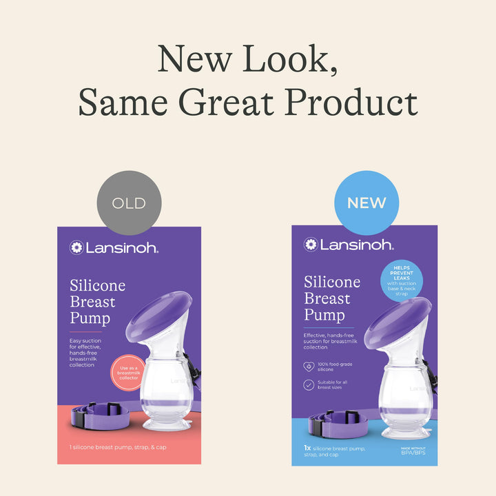 Lansinoh Silicone Breast Pump, 4 oz, 1 Count