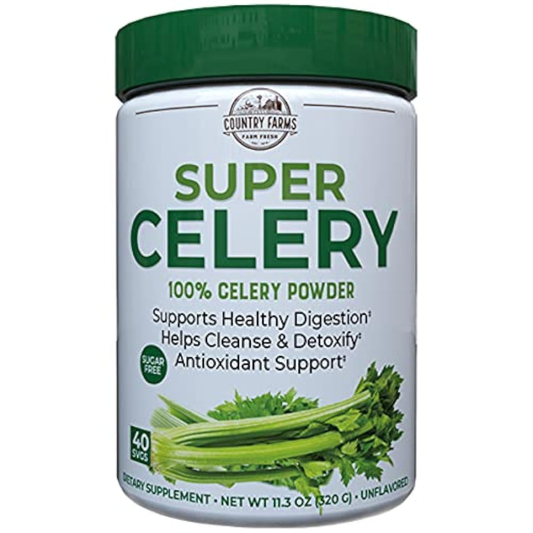 Country Farms Super Celery Powder, 11.3 oz