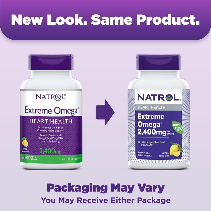 Natrol Extreme Omega, 60 Count