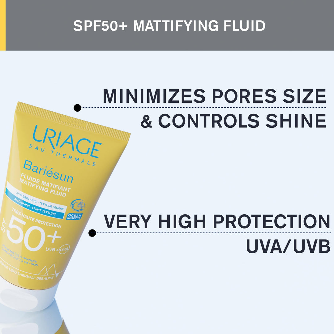 Uriage Bariesun Fluid Mat SPF 50, 50 ml