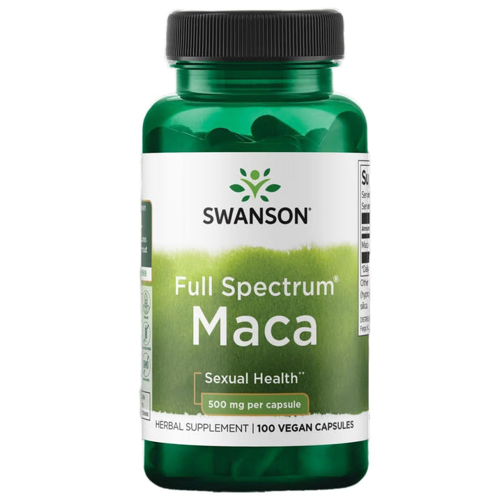 Swanson Maca, 500 mg, 100 Count