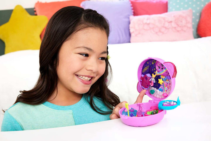Polly Pocket Dolls and Playset, Planet Polly Space Casket, 1 Count
