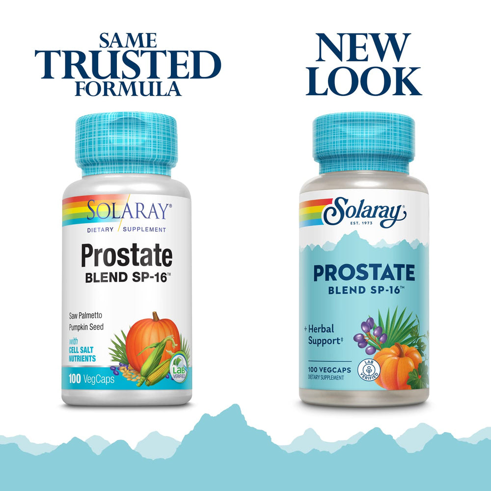 SOLARAY Prostate Blend SP-16, 100 Count