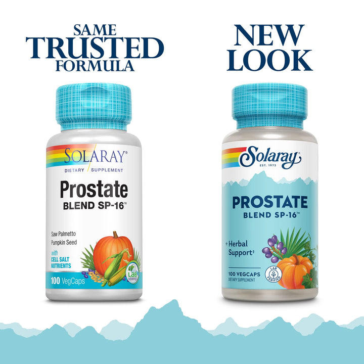 SOLARAY Prostate Blend SP-16, 100 Count