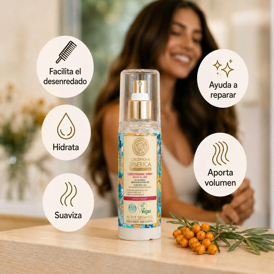 Natura Siberica Oblepikha Hair Conditioning Spray, 125 ml