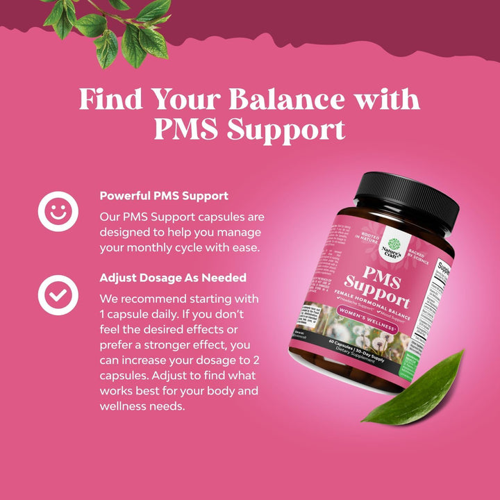Natures Craft Herbal PMS Support Supplement