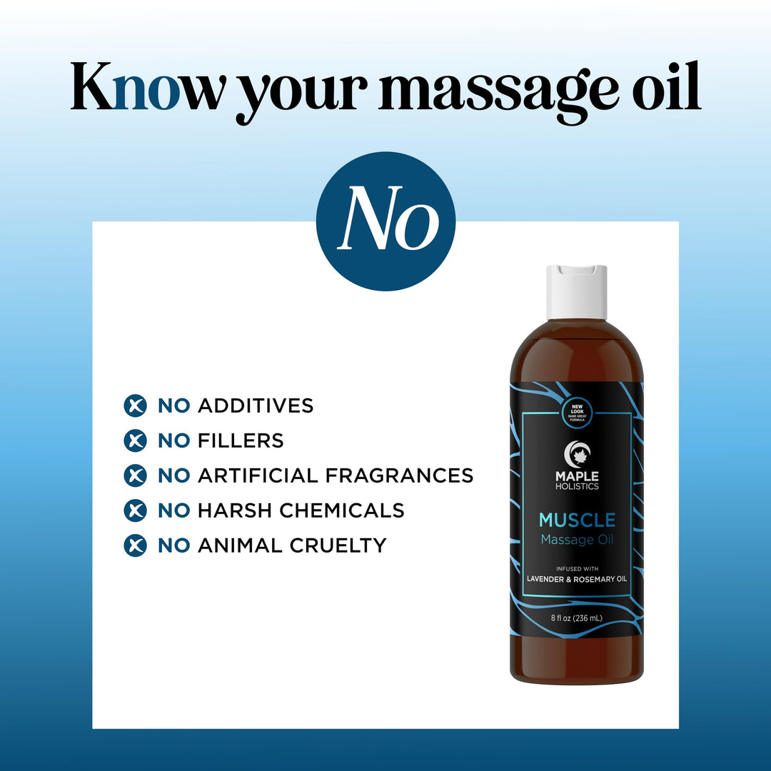 Maple Holistics Lavender Massage Oil