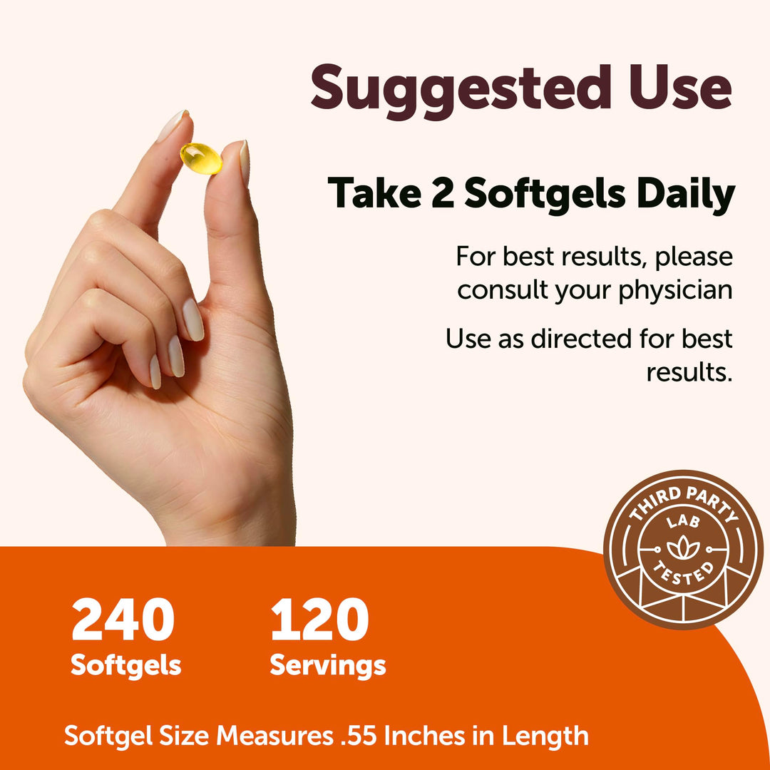 Micro Ingredients Vitamin E 1000 IU, 240 Count
