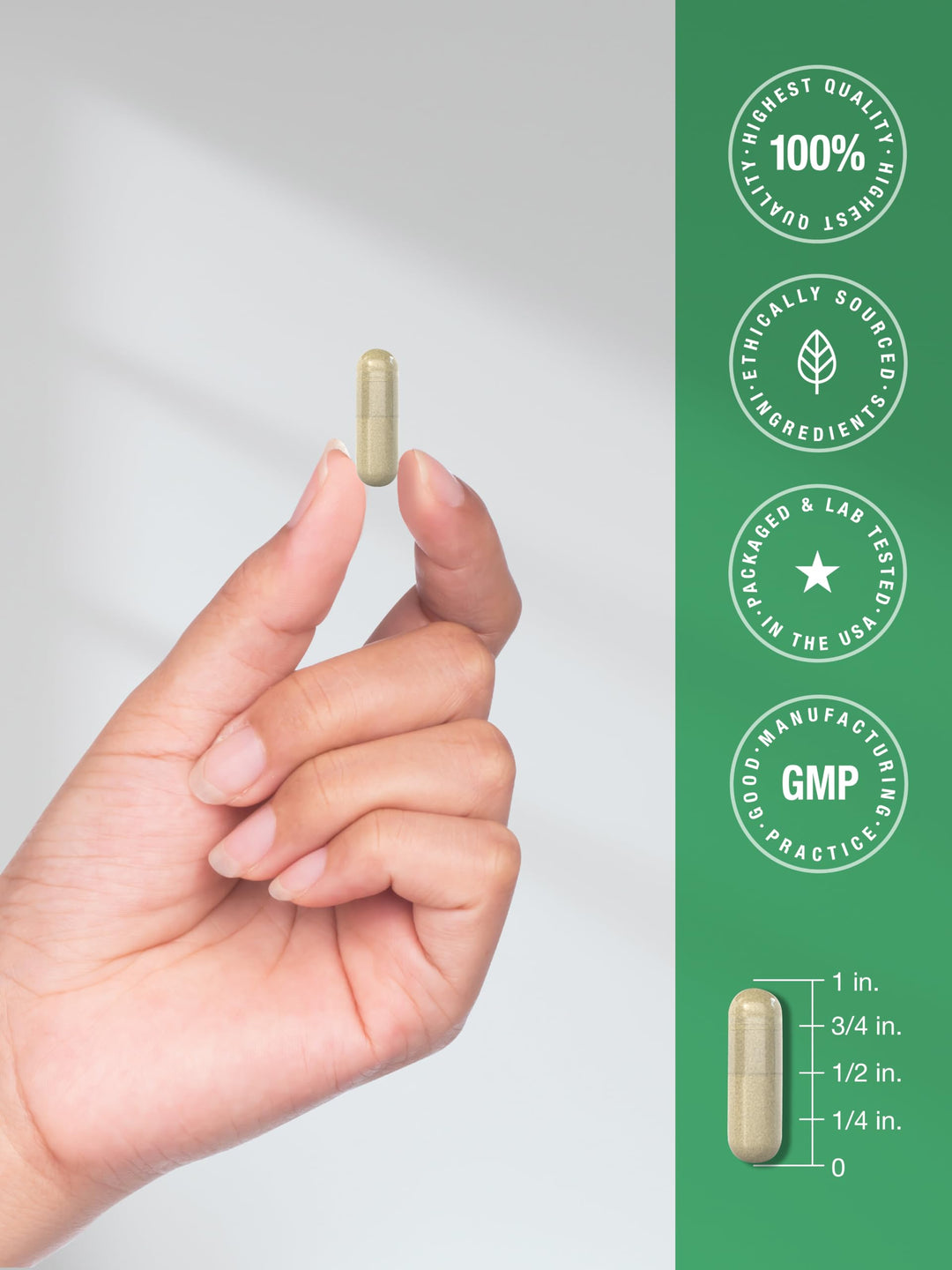 Horbäach Maca Root Capsules, 120 Count