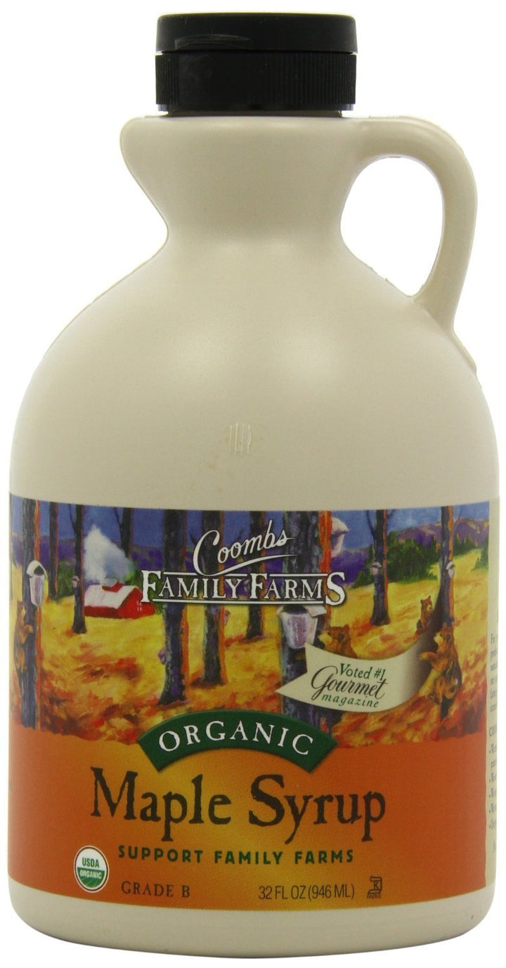 Coombs Family Farms Organic Maple Syrup, Grade A Dark, 32 fl oz