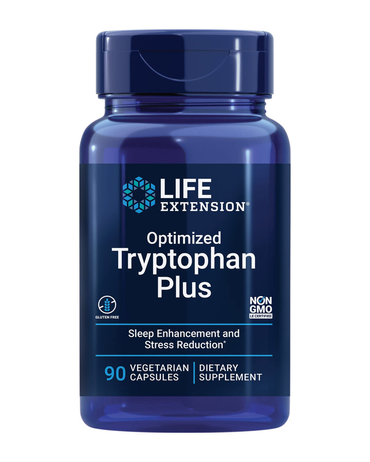 Life Extension Optimized Tryptophan Plus, 1000 mg, 90 Count