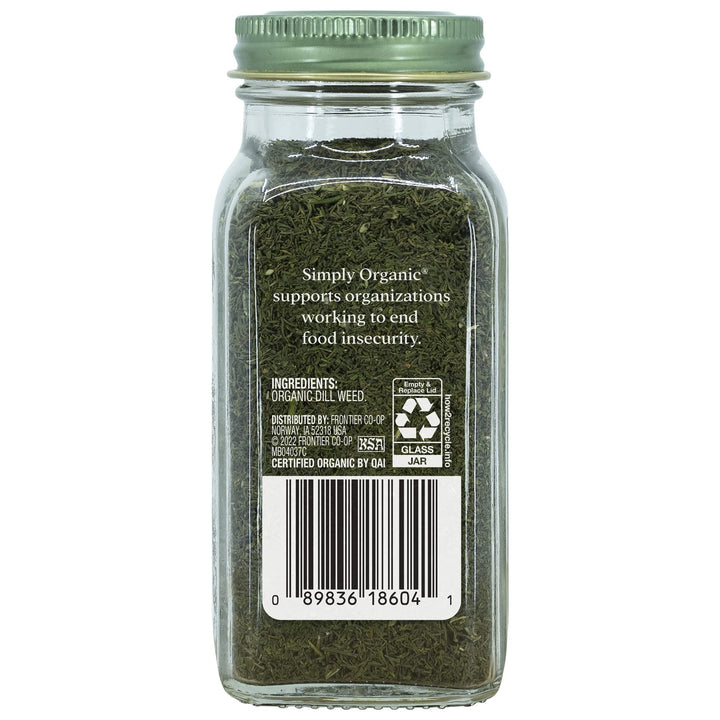 Simply Organic Dill Weed, Cut & Sifted, 23 g