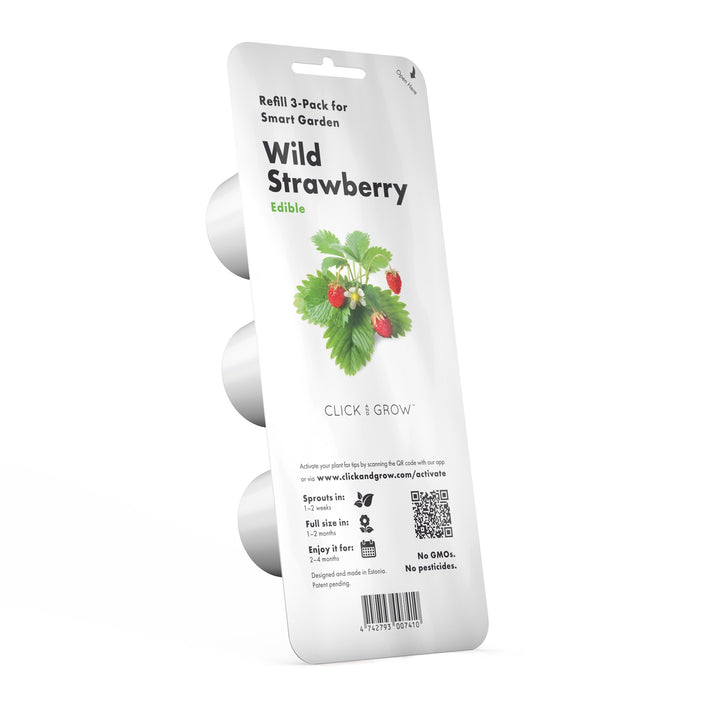 Click and Grow Smart Garden Wild Strawberry Plant Pods, 3 Count