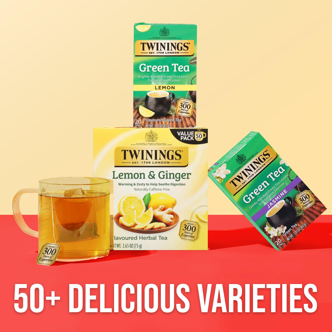 Twinings Lemon Green Tea, 20 Count