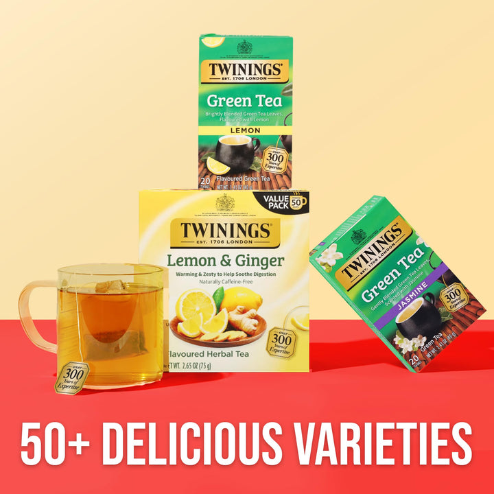 Twinings Lemon Green Tea, 20 Count