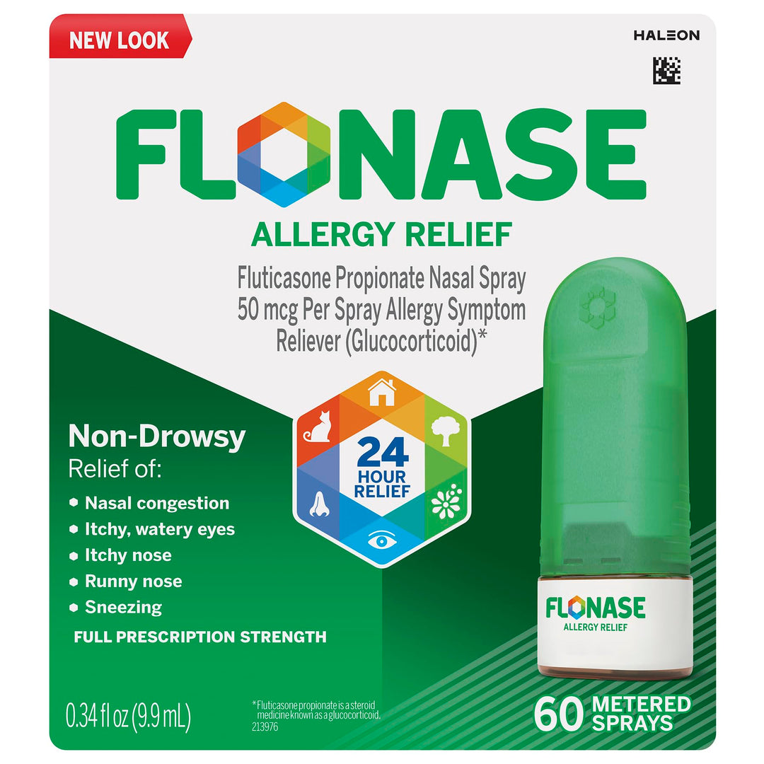 Flonase Allergy Relief Nasal Spray, 60 Sprays