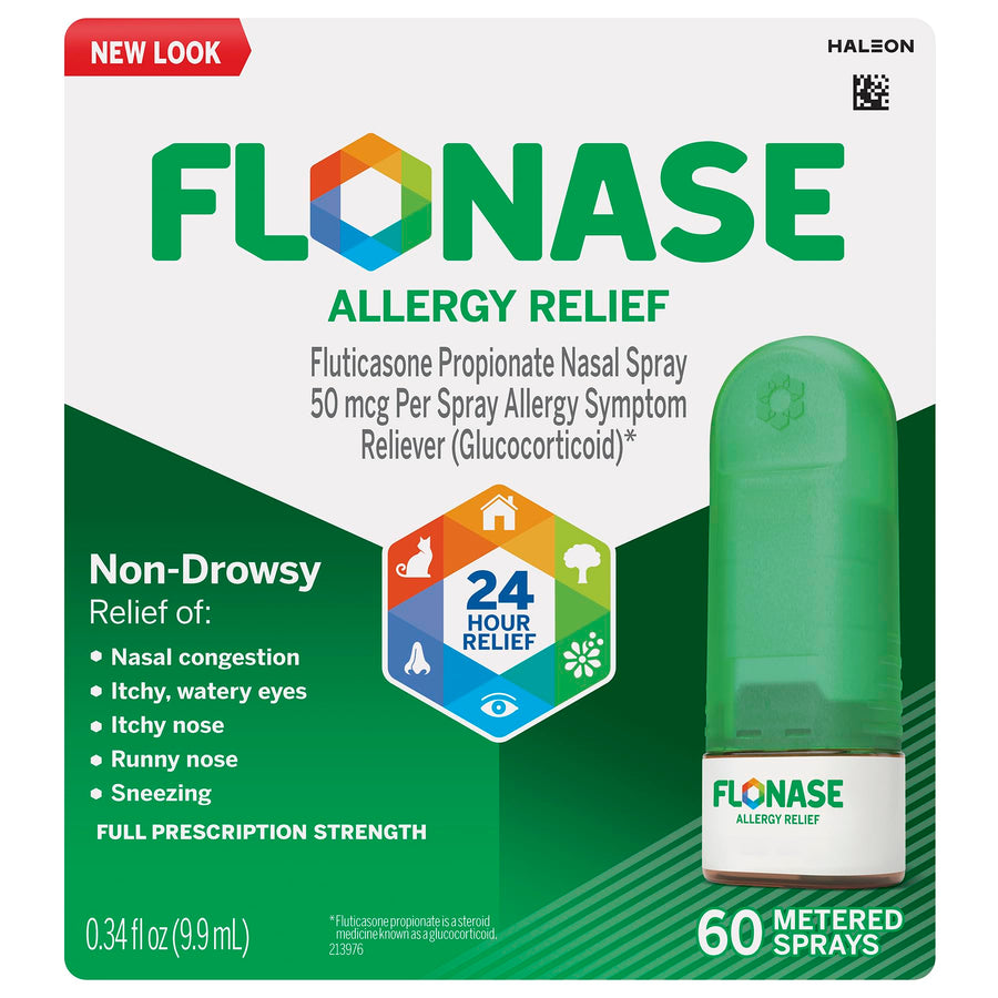 Flonase Allergy Relief Nasal Spray, 60 Sprays