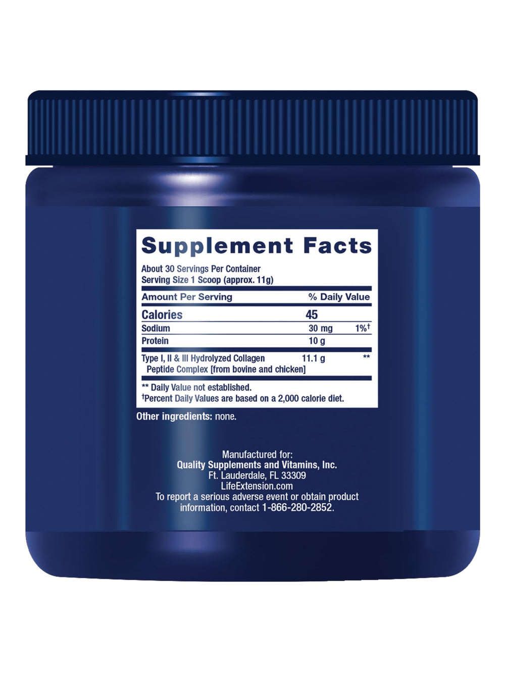 Life Extension Collagen Peptides, 343 g