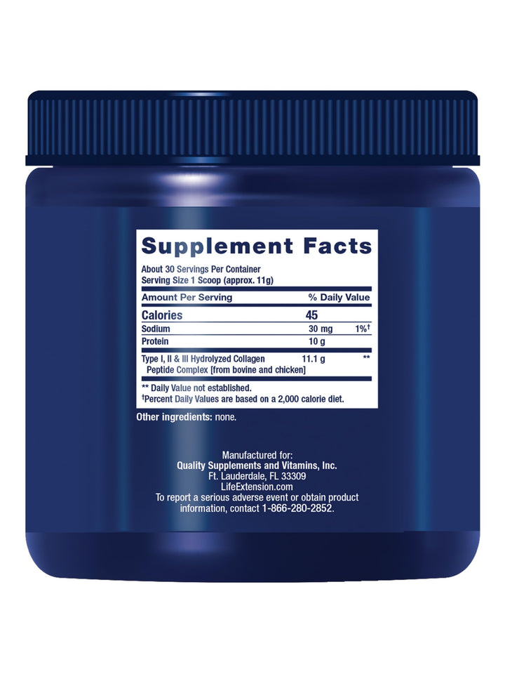 Life Extension Collagen Peptides, 343 g