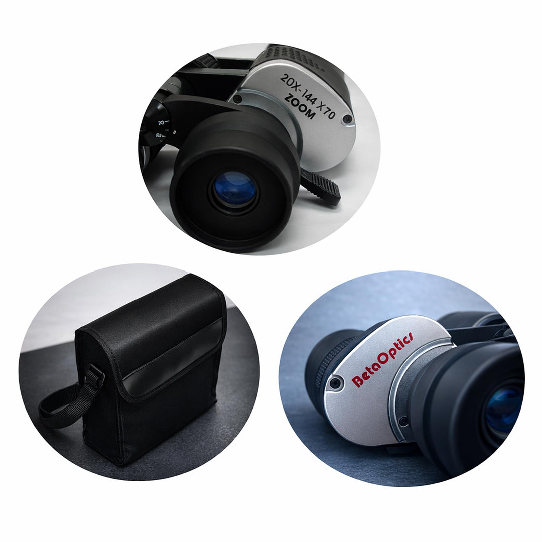BetaOptics Military Zoom Binoculars, Black