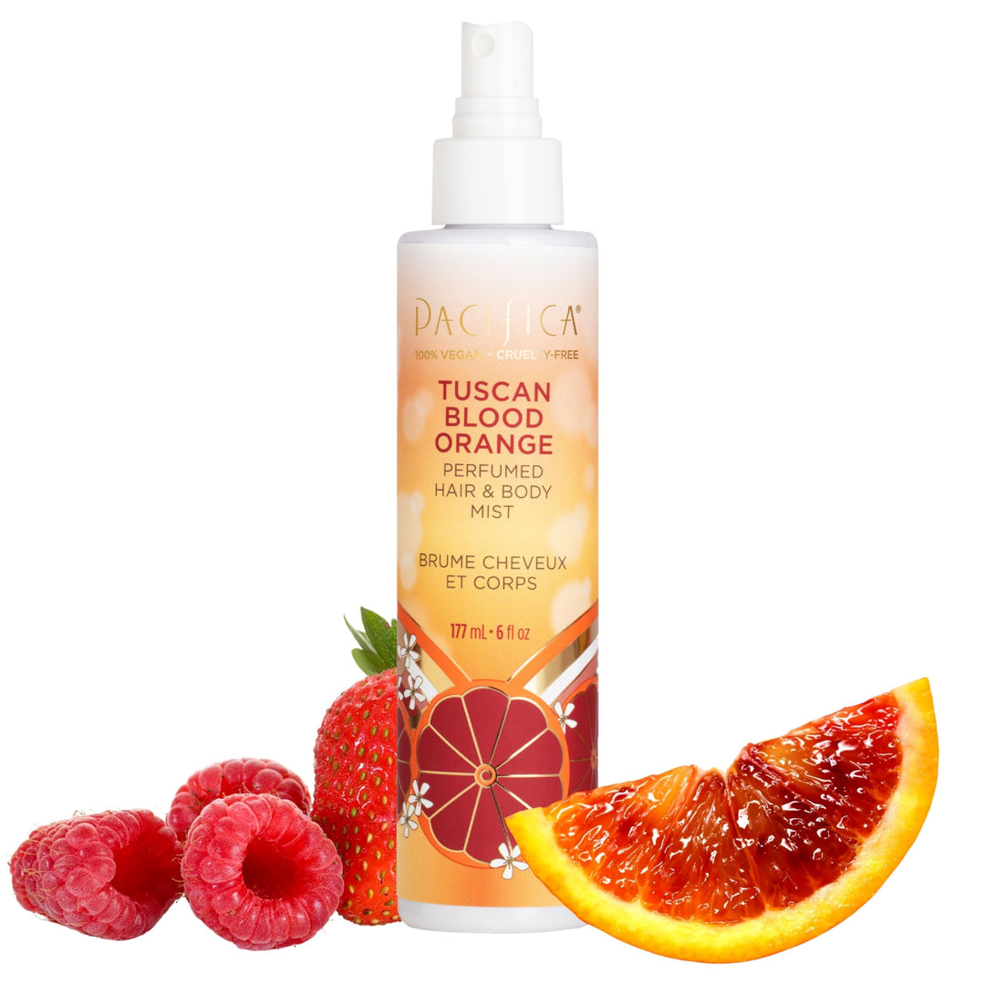 Pacifica Perfumed Hair & Body Mist, Tuscan Blood Orange, 6 fl oz